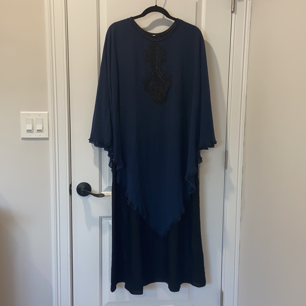 Beaded Kaftan Dress